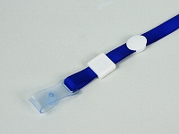 既製品ネックストラップB（10mm）／ブルー