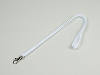 即納袋織ストラップ（10mm）ホワイト
